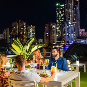 호주 골드코스트 씨월드 뷔페 디너크루즈