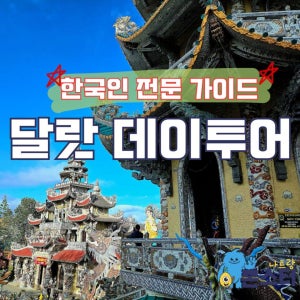 달랏 나트랑출발 한국인 가이드 일일투어 (입장권,식사포함)