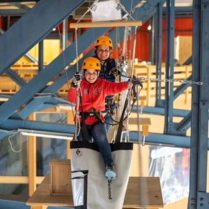 스위스 인터라켄 실내 로프 파크 (짚라인 체험)