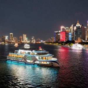 상하이 황푸강 유람선 (한국어 안내)