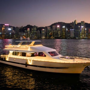 홍콩 나이트 크루즈(빅토리아 하버/고급 요트)