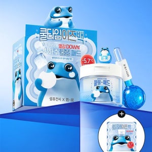 [셀퓨전씨] 진로 콜라보 포스트알파 쿨링 패드 리미티드 기획 세트(패드 70매 + 쿨링 마사저)