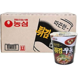 친절한탄씨 튀김우동 소컵 62gX30ea 탕비 식사 대용 누들 점심