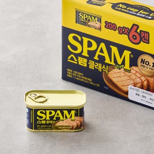 [스팸] 클래식 200g * 6입