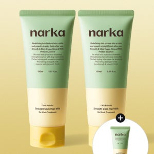 [나르카] [2개 세트/30ml증정] 스트레이트 슬릭 헤어 밀크 150ml