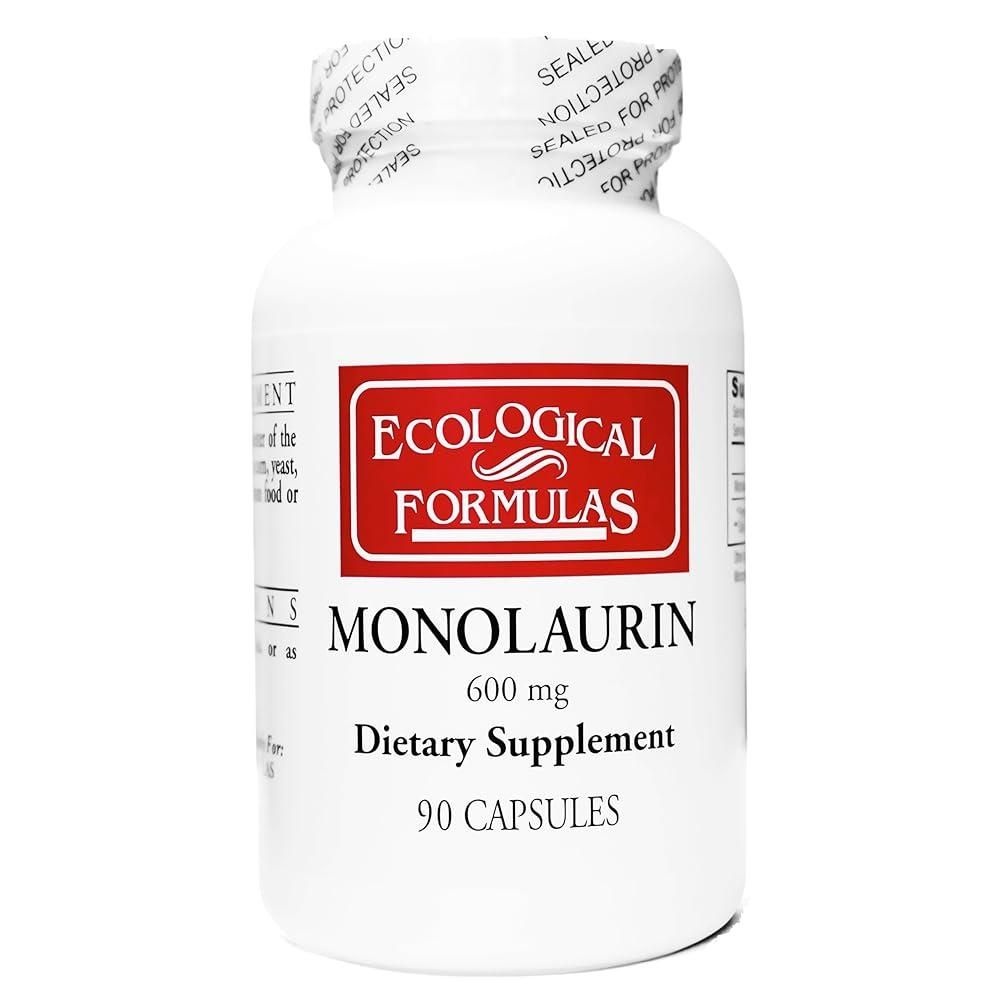 에콜로지컬 포뮬러 <b>모노라우린 600mg</b> 변조 방지 포 90캡슐