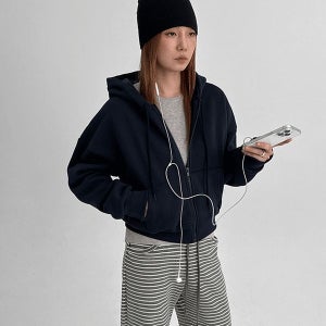 후드집업 라베니 기모 후드집업