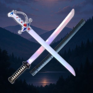 [토이토잡화점] 사무라이 나이트 LED 장난감 칼 루미너스 소드 모형 검