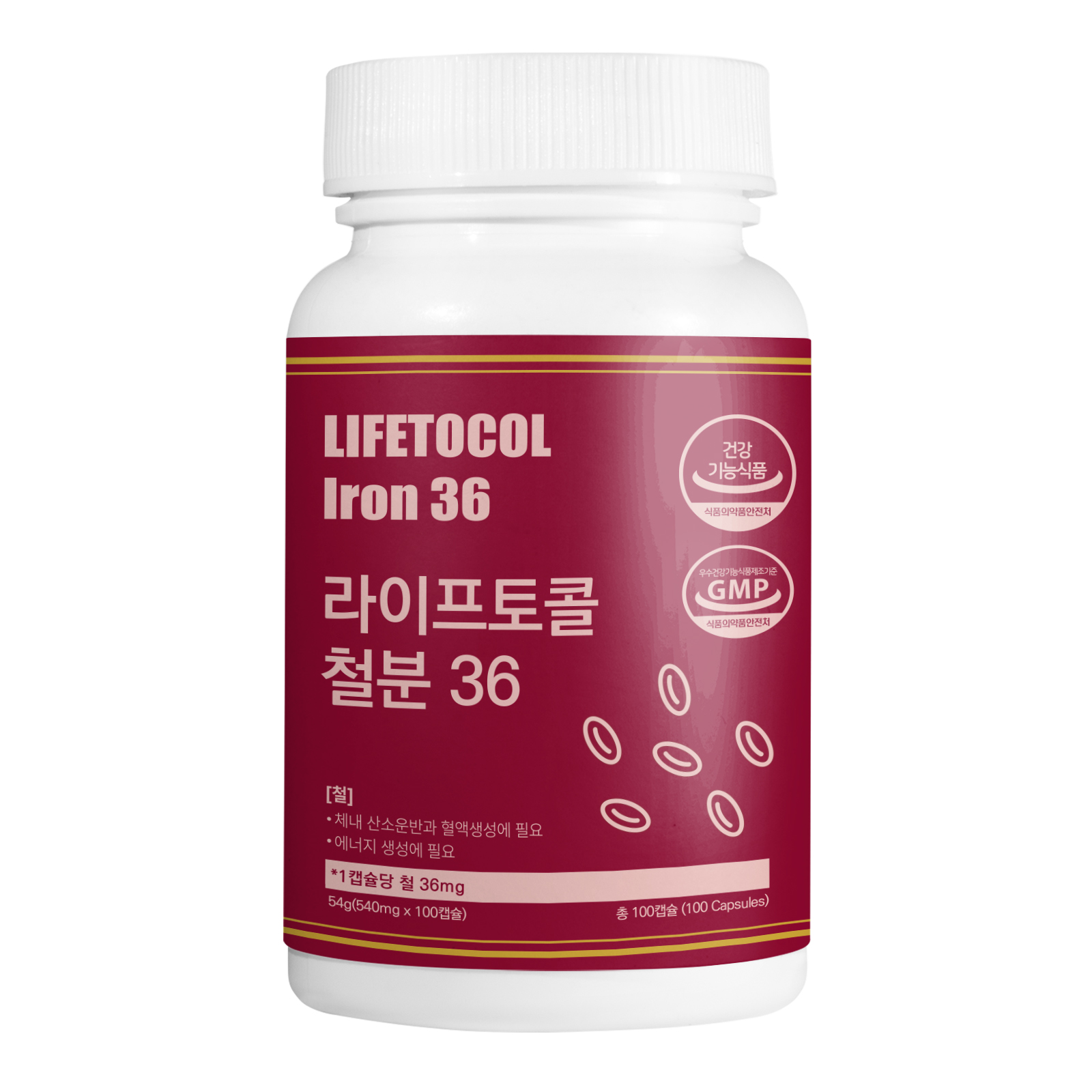 라이프토콜 철분 36