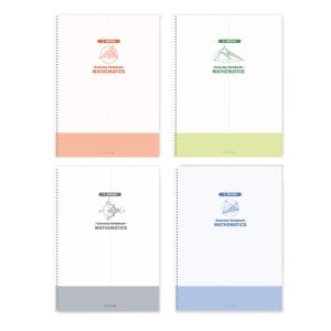 모닝글로리 수학전용연습장 2분할 랜덤1개 수학노트 오답노트