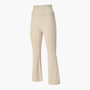 멜팅 터치 릴랙스 부츠컷 팬츠 10부 화이트스완