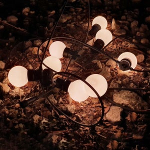 캠핑 야외알전구 LED 빅볼전구 10구5M