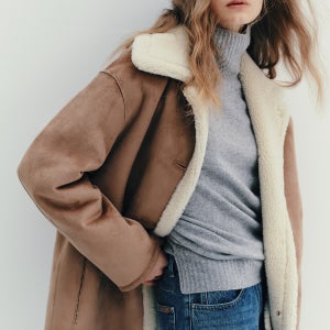 [SJSJ] [Re-order] 칼라 무스탕 자켓 / SJ2EBWOTQ84WD_CM