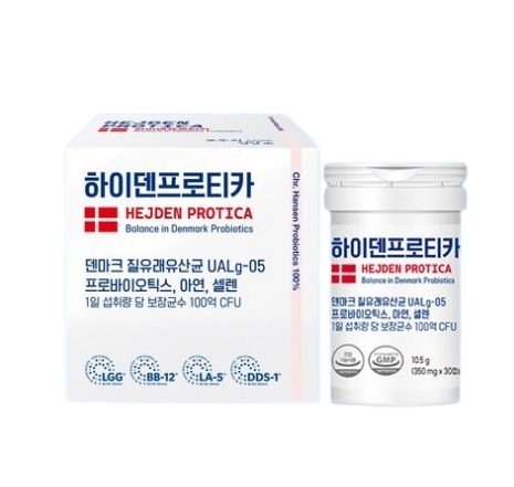 하이덴프로티카 질유산균 350mg x 30캡슐, 1개