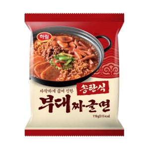 하림 송탄식 부대짜글면 (119G*4)