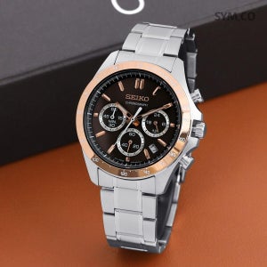 세이코 SBTR026 스피릿 크로노그래피 아날로그 캐쥬얼 남자 메탈 시계 c