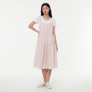 [랩] 맥시 캉캉 어깨끈 원피스 AP2WO666 AP2WO666