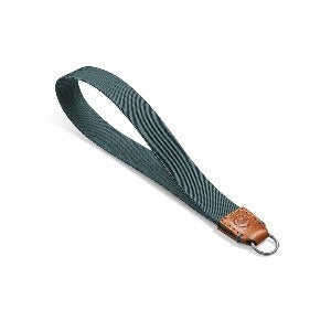 Leica D-lux 8 Wrist Strap, fabric, leather, cognac-petrol