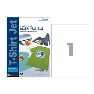 아트박스/폼텍 폼텍 IT-5389 티셔츠전사용지 유색용 A4 3매_G24020926937