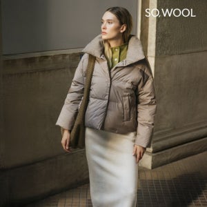 쏘울 25FW 캐시 카라 하프 구스다운 TV상품