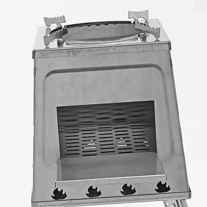 아트박스/오너클랜 실버 캠핑 화목난로 개인화로 화로대 (WFG5B0W)_G25031241856