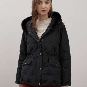 밍크 자수 덕다운_MDBKD5WA301