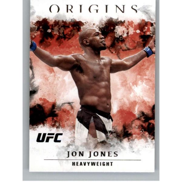 2021 파니니 UFC 오리진 33번 존 존스 헤비급 공식 MMA 트레이딩 카드 원시NM 이상 상태 기록