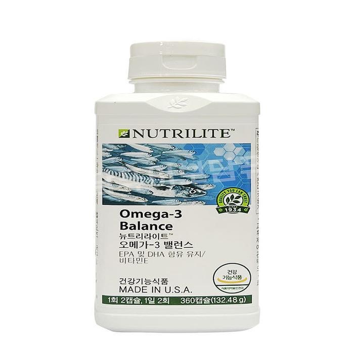 뉴트리라이트 <b>STRONG</b> ROCKET <b>STRONG</b> ROCKET 암웨이 <b>오메가</b>-3 밸런스 (360캡슐)(AD)