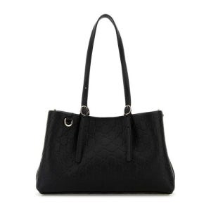 구찌 블랙 가죽 GG 엠블럼 숄더백 815214AAFDV 1000