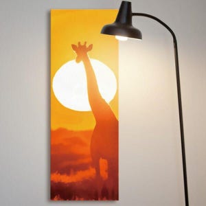 아트박스/꾸밈 ct621-노을기린_대형노프레임_1906200367