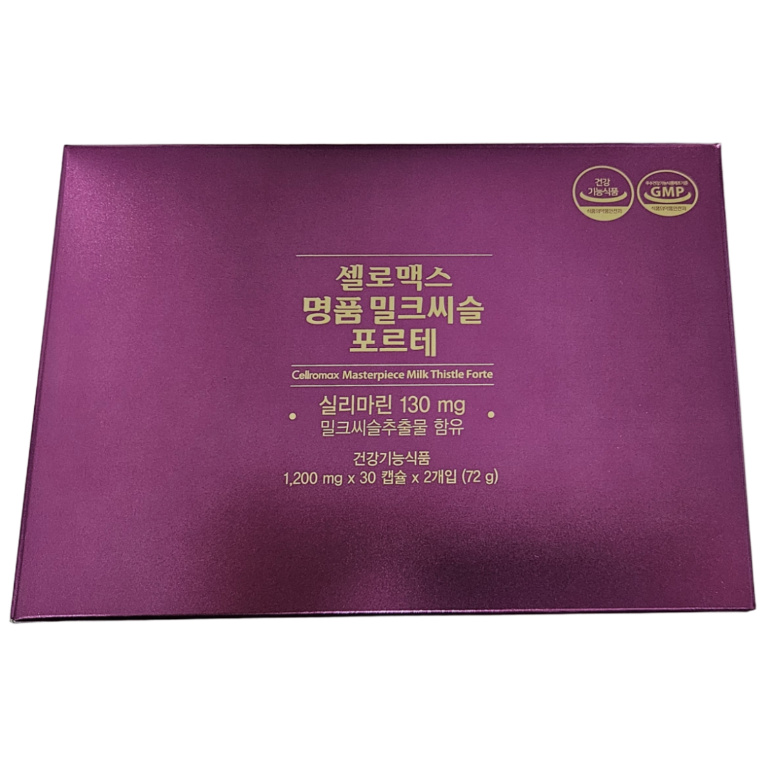 셀로맥스 <b>명품 밀크씨슬포르테</b> 60캡슐  1개  60회분