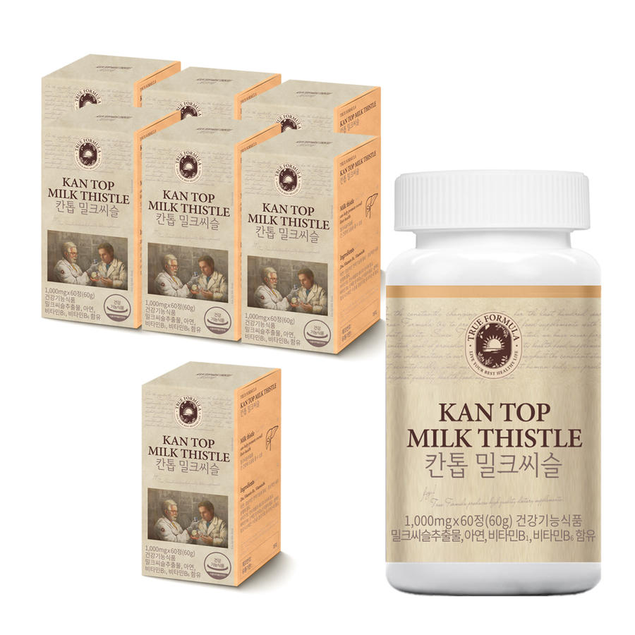 트루포뮬러 <b>칸톱 밀크씨슬</b> 6병(6개월)