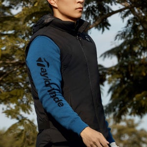 [테일러메이드][엑셀러]25FW 남성 인퀼팅 다운 베스트 TMDVO4101-199 Z3012500654