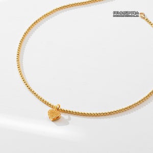 삼성금거래소 24K 커팅볼 하트 목걸이