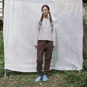 [모노크롬] mons banding pants (brown)