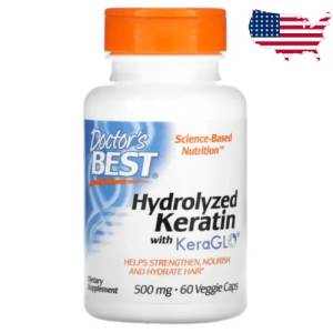 닥터스베스트 <b>하이드롤라이즈드 케라틴 500mg</b> 60베지캡슐 가수 케라글로 438282