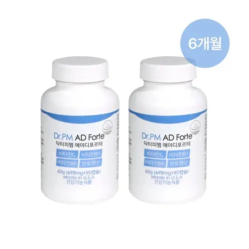 셀파마 닥터피엠 <b>에이디포르테</b> 피로개선 면역강화 에너지활력 90정 X2개