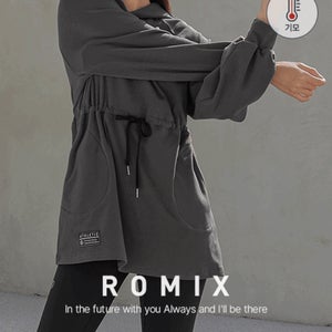 [66-120][스판][겉기모]포근후드롱 피트니스 티셔츠