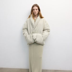 [르917] 숄 칼라 구스 다운 재킷