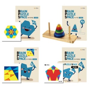 초등저학년 IQ퍼즐 칠교놀이 수학키트 교구 교재 세트 성취감 대인관계 EQ발달 교사