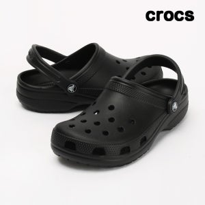 크록스 클래식 클로그 성인 샌들 블랙 10001-001
