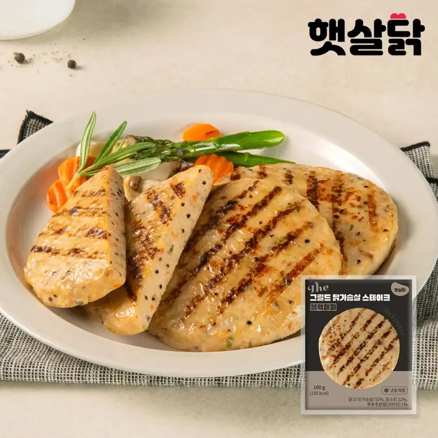 햇살닭 The 그릴드 닭가슴살 스테이크 블랙페퍼 성분 분석