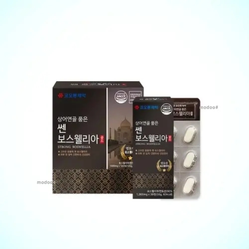 상어연골 <b>보스웰리아 정제</b> 1000mg 120정 부모님 중장년