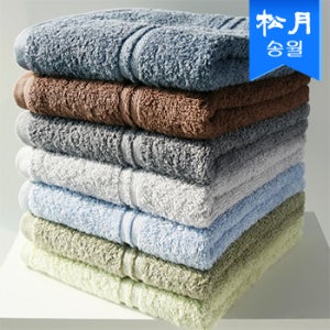 [송월타올] 데일리 호텔 수건 데이라인 세면타올판촉 제작 홍보 인쇄 대량구매