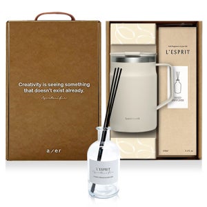 레스쁘리 고급 락앤락 세트 J(NEW메트로머그+디퓨저150ml) 판촉 제작 홍보 인쇄 대량구매