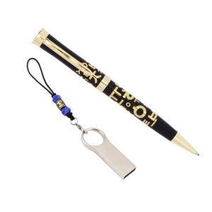 한글 볼펜+메탈USB 2종세트판촉 제작 홍보 인쇄 대량구매