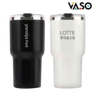 [바쏘] 피트 스텐 이중구조 텀블러 900ml판촉 제작 홍보 인쇄 대량구매