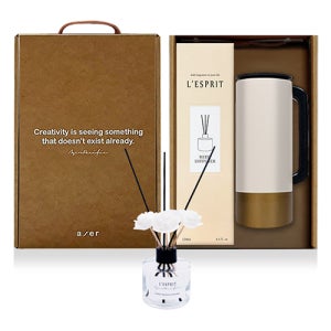 레스쁘리 고급 디퓨저세트 AA (디퓨저120ml+머그컵(런던로얄))판촉 제작 홍보 인쇄 대량구매