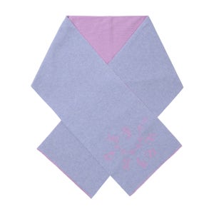 웰빙 익스프레스 Wbe 로고 머플러 퍼플 WE253KACSC02PU