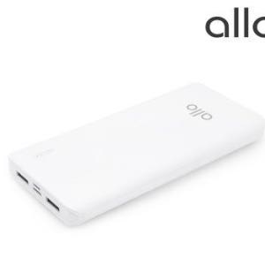 감사패키지구성 알로 X103 데일리 듀얼 충전 보조배터리 10000mAh 관공서 개업 판촉물 기념품 답례품 홍보물품